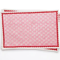 Pom Buti Pink Placemat | Set 4