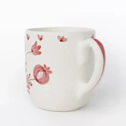 Pomegranate Duet Rose Mug | Set of 2