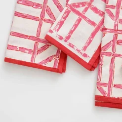 Rose Bamboo Napkin | Set of 4