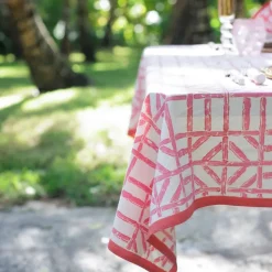 Rose Bamboo Tablecloth