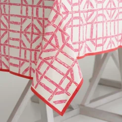 Rose Bamboo Tablecloth