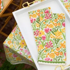 70s Flower Tea Towels