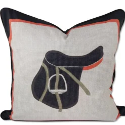 Saddle Throw Pillow Cover