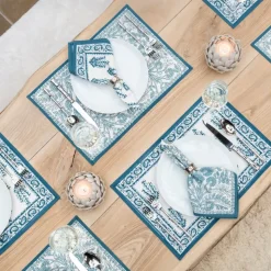 Sagar Aqua Placemat | Set of 4
