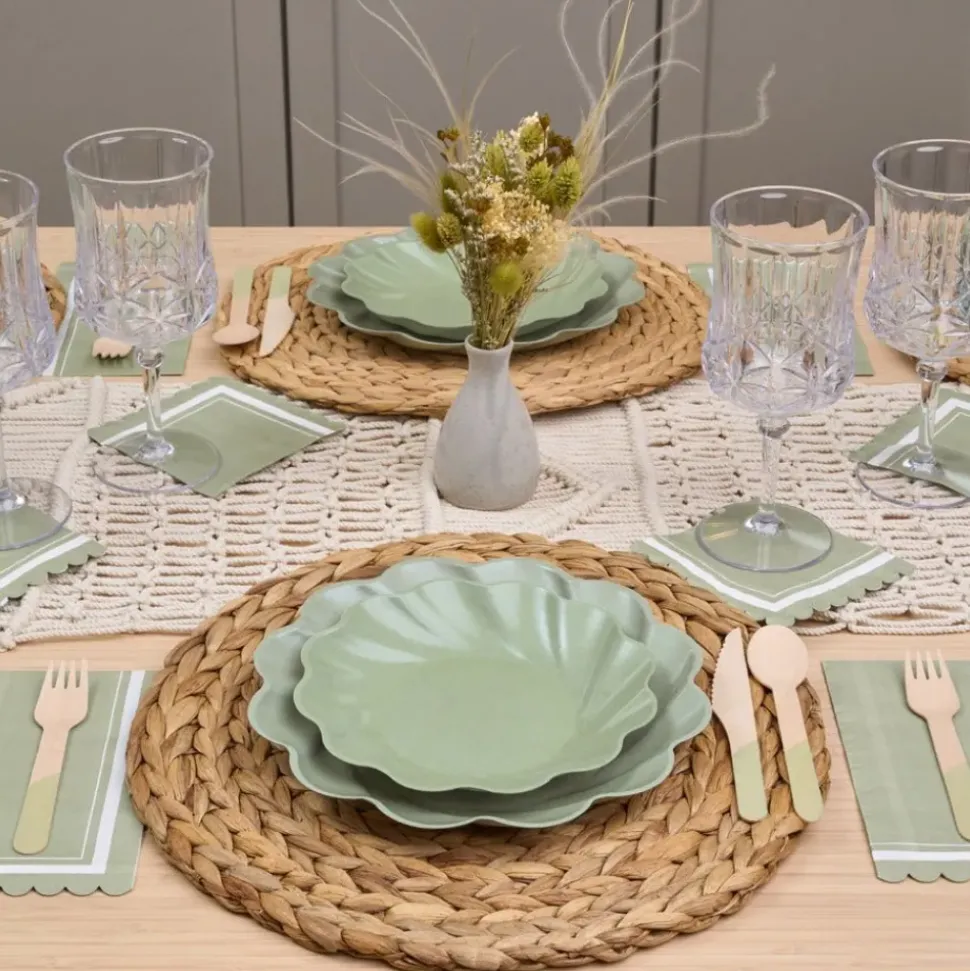 Sage Simply Eco Plates | Set of 8