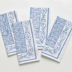 Tapestry Blue Napkin