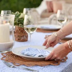 Tapestry Blue Napkin