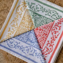 Tapestry Blue Napkin
