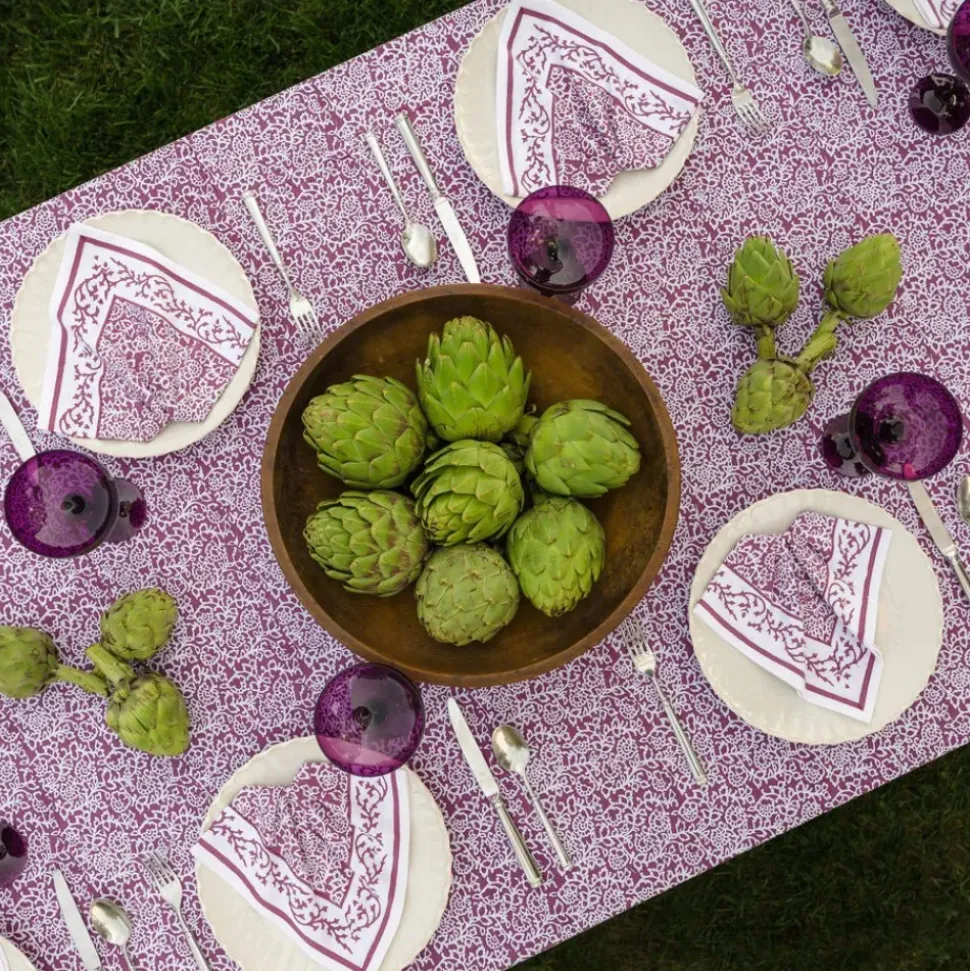 Tapestry Eggplant Napkin | Set of 4