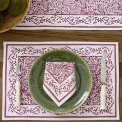 Tapestry Eggplant Placemat | Set of 4