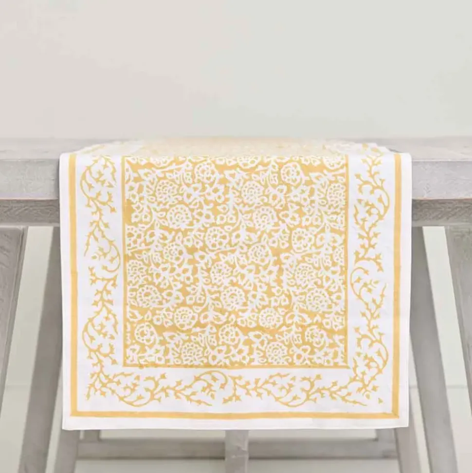 Tapestry Marigold Table Runner