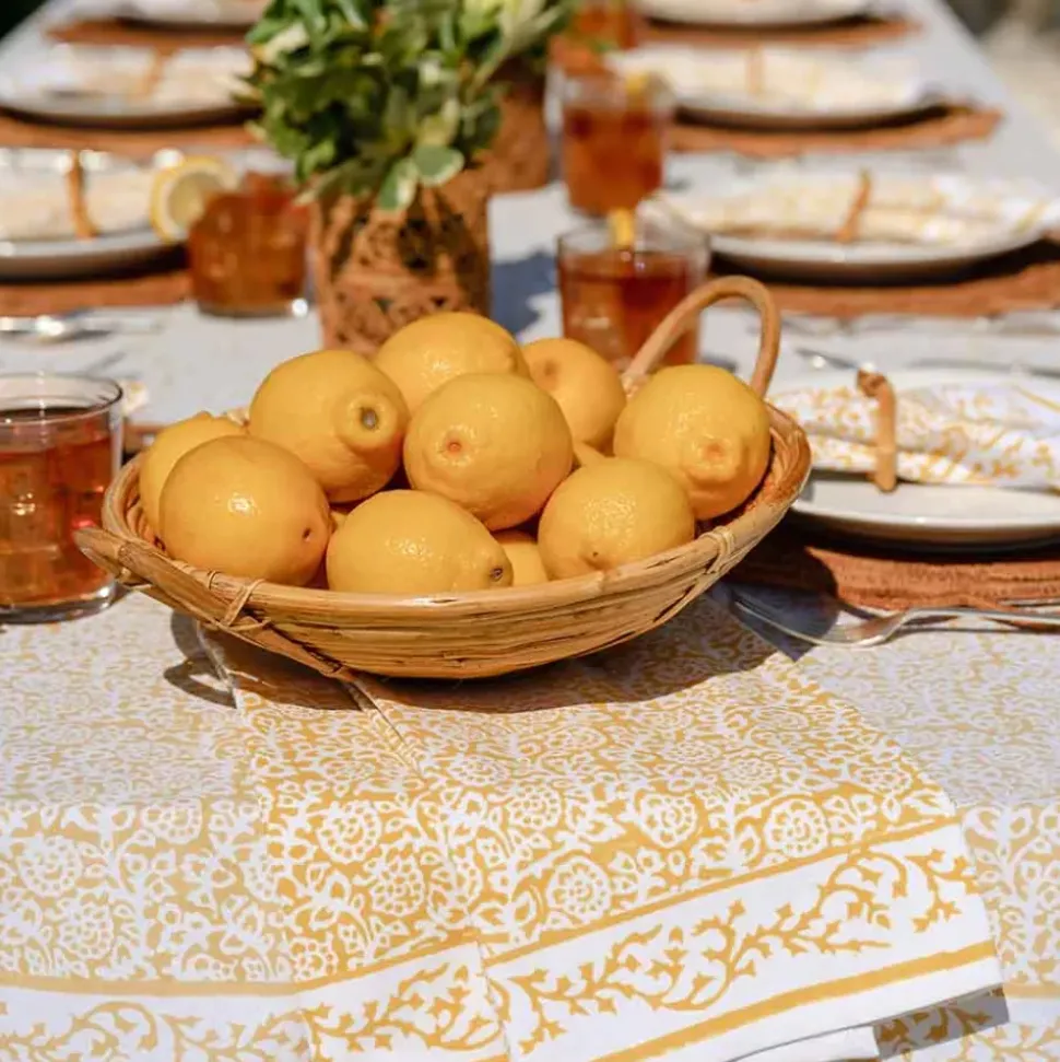 Tapestry Marigold Tablecloth