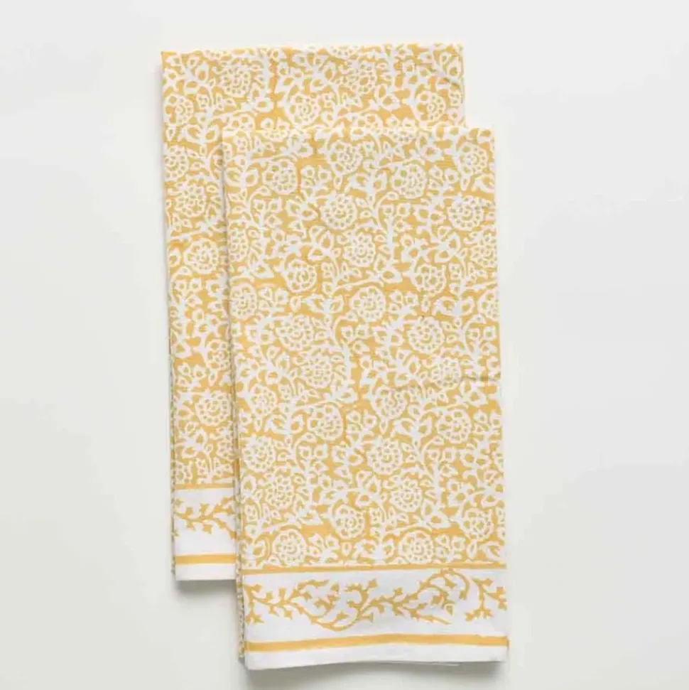 Tapestry Marigold Tea Towels