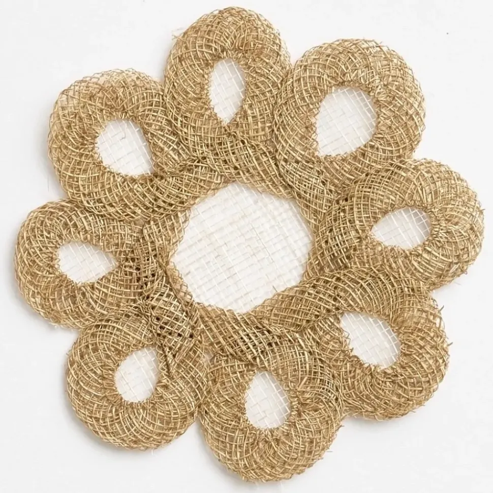 Toast Woven Doodles Coaster | Set of 4