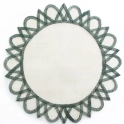 Turkish Blue Starburst Placemat | Set of 4