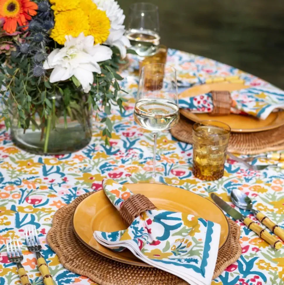 Wicker Napkins Rings (Set of 4)