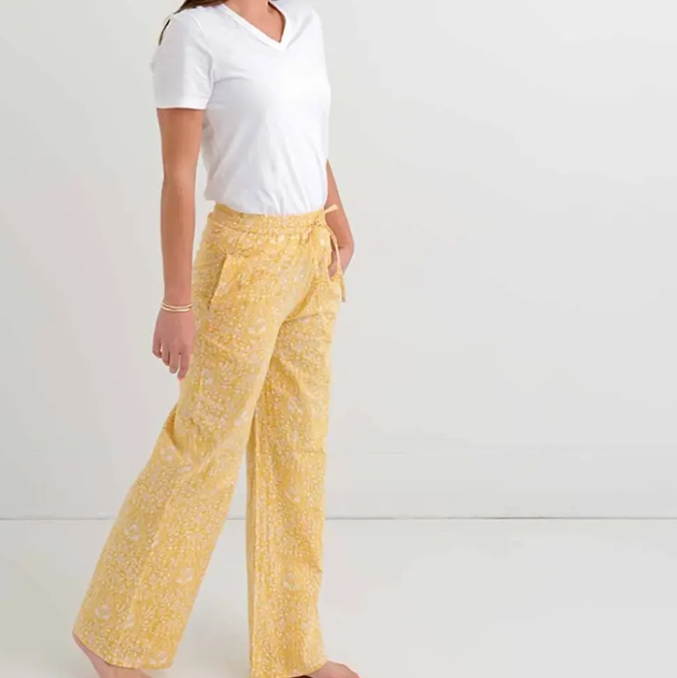 Yellow Paisley PJ Pants | Unwind in Style