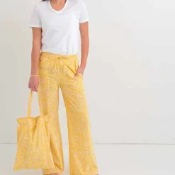 Yellow Paisley PJ Pants | Unwind in Style